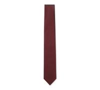 BOSS Silk-blend tie with jacquard-woven pattern - Style H-TIE CM 7.5 262, 50571759 Dark Red pcs.