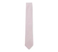 BOSS Silk-blend tie with micro pattern - Style H-TIE CM 7.5 262, 50566654 Pink pcs.