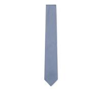 BOSS Silk-blend tie with micro pattern - Style H-TIE CM 7.5 262, 50576056 Light Blue pcs.
