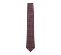 BOSS Silk jacquard tie with a micro pattern - Style L-TIE CM 7,5 - 223, 50571426 Dark Red pcs.
