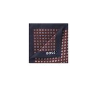 BOSS Silk pocket square with digital print - Style H-POCKET SQ-222, 50551499 Dark Red pcs.