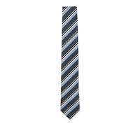 BOSS Silk tie with diagonal stripes - Style H-TIE CM 7.5 ONE, 50556068 Blue Patterned pcs.