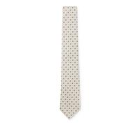 BOSS Silk tie with jacquard pattern - Style L-TIE CM 7,5 - 223, 50555614 White Patterned pcs.