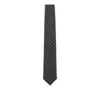 BOSS Silk tie with micro paisley pattern - Style H-TIE CM 7.5 ONE, 50556050 Green Patterned pcs.