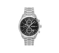 Boss Silver Black Grand Prix 44 Watch