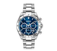 Boss Silver Hero 2.0 Blue Dial Watch