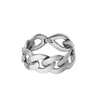 BOSS Silver-tone bracelet with curb-chain design - Style OLIMPIA, 58129446 Silver tone M
