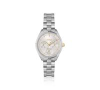 BOSS Silver-tone watch with fluted bezel - Style SAGE SPORT, 58244955 Silver tone pcs.