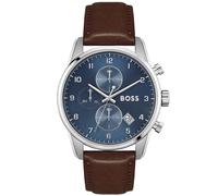 BOSS Skymaster 1513940 - Man - 44 mm - Analogue - Quartz - Mineral Glass Blue 22 mm