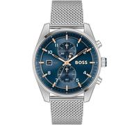 BOSS Skytraveller 1514149 Men's Watch - 44mm Blue Dial Stainless Steel