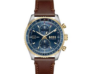 BOSS Skytraveller 1514346 - Man - 43 mm - Analogue - Quartz - Sapphire Glass Black 43 mm