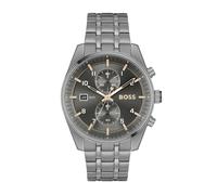 BOSS Skytraveller Men's Chronograph Grey IP Bracelet Watch