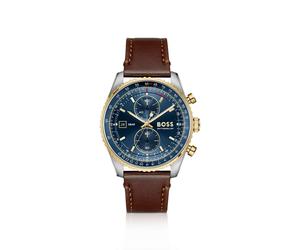BOSS Skytraveller Pro blue-dial watch with sapphire crystal - Style SKYTRAVELLER, 58858224 Brown pcs.