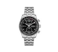 BOSS Skytraveller Pro Men's 43mm Black Dial Stainless Steel Bracelet Watch
