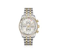 BOSS Skytraveller Pro two-tone watch with sapphire crystal - Style SKYTRAVELLER, 58858212 Silver tone pcs.