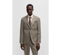 BOSS Slim-fit blazer in a performance-stretch wool blend - Style L-Heston-LP-241, 50533280 Khaki 40R