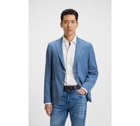 BOSS Slim-fit blazer in micro-patterned comfort-stretch cloth - Style C-Hanry-252, 50545830 Light Blue 36R