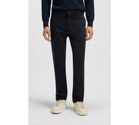 BOSS Slim-fit chinos in stretch-cotton satin - Style Chino_slim, 50510933 Dark Blue 31/34