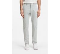 BOSS Slim-fit chinos in stretch-cotton satin - Style Chino_slim, 50510933 Silver 31/32