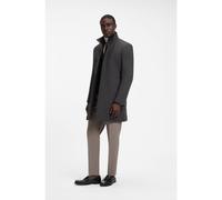 BOSS Slim-fit coat - Style H-Hyde-SU-BIB-264_IN, 50582584 Silver 44R