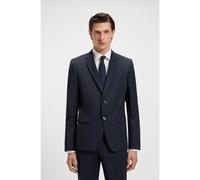BOSS Slim-fit jacket in a virgin-wool blend - Style H-Huge-MM-C-224, 50482734 Dark Blue 34R