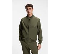 BOSS Slim-fit jacket in micro-patterned stretch fabric - Style P-Hanry-BMB-WG-263F, 50564462 Light Green 40R
