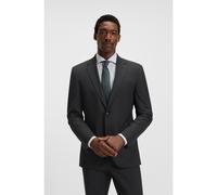 BOSS Slim-fit jacket in stretch virgin wool - Style H-Huge-MM-224, 50479994 Dark Grey 36R