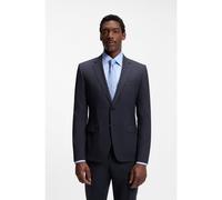 BOSS Slim-fit jacket in stretch wool - Style H-Huge-MM-224, 50479994 Dark Blue 40L