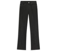 BOSS Slim-fit jeans in marble-structured black stretch denim - Style PARKWAY-SLIM STR, 50553324 Dark Grey 28/30