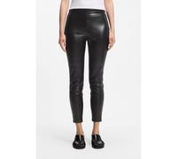 BOSS Slim-fit leggings in faux leather - Style C_Taskin, 50551469 Black 8