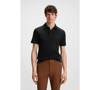 BOSS Slim-fit polo shirt in interlock cotton - Style Palosh 30, 50471335 Black 4XL