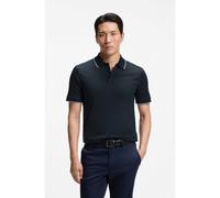BOSS Slim-fit polo shirt in mercerised cotton - Style H-Phillipson 195, 50565587 Dark Blue XL