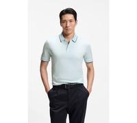 BOSS Slim-fit polo shirt in mercerised cotton - Style H-Phillipson 195, 50565587 Light Blue S