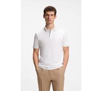 BOSS Slim-fit polo shirt in mercerised cotton - Style H-Phillipson 195, 50565587 White XL