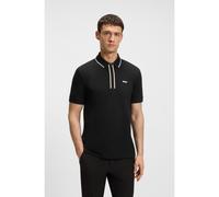 BOSS Slim-fit polo shirt in quick-dry stretch cotton - Style Philix GOC, 50544450 Black XXXL