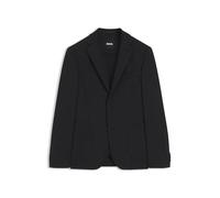 BOSS Slim-fit Sakko Aus Stretch-Seersucker Black