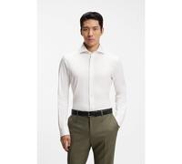 BOSS Slim-fit shirt in an Italian-made cotton blend - Style L-HAYS-SPREAD-C1-243, 50560283 White 16