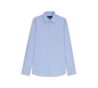 BOSS Slim-fit shirt in cotton-blend stretch poplin - Style L-HAYS-KENT-C1-243, 50525357 Light Blue 16.5