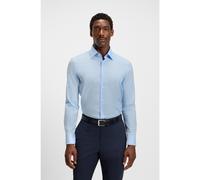Boss H-Hank-Kent-C1-214 10219212 01 Oxford Shirt Mens 15.7 inch Blue