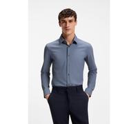 BOSS Slim-fit shirt in performance-stretch jersey - Style P-HANK-S-K-261, 50555747 Blue 17