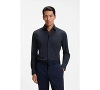 BOSS Slim-fit shirt in printed performance-stretch jersey - Style P-HANK-K-261, 50571550 Dark Blue 18