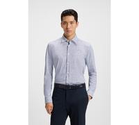 BOSS Slim-fit shirt in printed performance-stretch jersey - Style P-ROAN-kent-C1-233, 50545269 Dark Blue XL