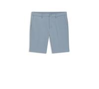 BOSS Mens S Commuter Slim-fit Shorts in Water-Repellent Stretch Fabric