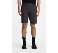 BOSS Slim-fit shorts in water-repellent stretch fabric - Style S_Commuter_10.5 inch, 50540337 Dark Grey 36R