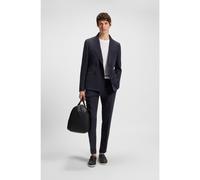 BOSS Slim-fit suit with vertical stripe - Style C-Huge-2Pcs-DB-252, 50546103 Blue Stripes 34R