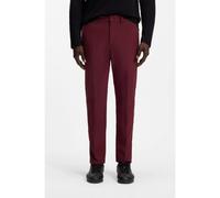 BOSS Slim-fit technical trousers with four-way stretch - Style T_Commuter-Slim, 50534303 Dark pink 38R