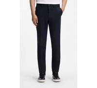 BOSS Slim-fit trousers in a stretch-cotton blend - Style P-Kaiton1-Zip, 50543945 Dark Blue 40/34