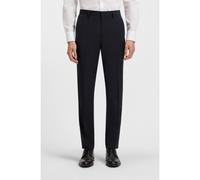 BOSS Slim-fit trousers in a virgin-wool blend - Style H-Genius-MM-C-224, 50482735 Dark Blue 40L