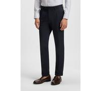 BOSS Slim-fit trousers in comfort-stretch cotton - Style C-Genius-PLTUWG-253F, 50546163 Dark Blue 34R