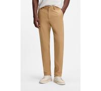 BOSS Slim-fit trousers in four-way stretch fabric - Style P-Kaiton1-Zip, 50543945 Beige 32/32